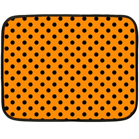 Polka Dots 35 x27  Blanket Front