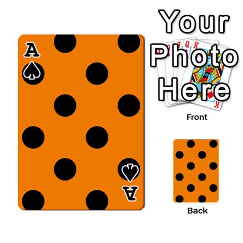 Ace Polka Dots Front - SpadeA