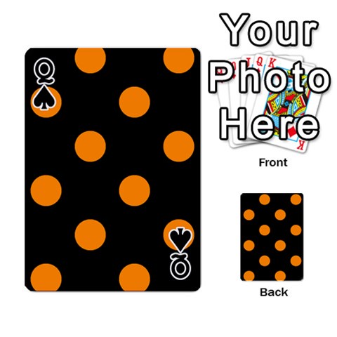 Queen Polka Dots Front - SpadeQ