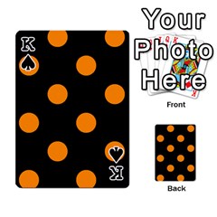 King Polka Dots Front - SpadeK