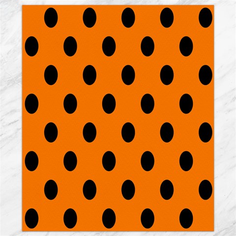Polka Dots 8.15 x9.66  Canvas - 1