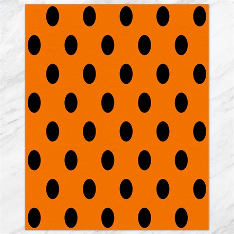 Polka Dots 10.95 x13.48  Canvas - 1