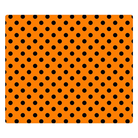Polka Dots 50 x40  Blanket Back