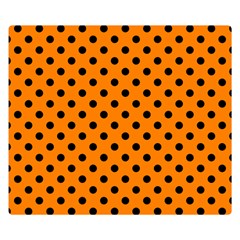 Polka Dots 50 x40  Blanket Back