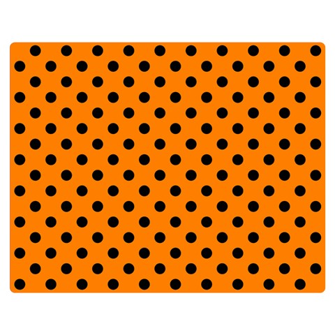 Polka Dots 60 x50  Blanket Front