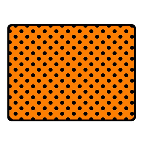 Polka Dots 45 x34  Blanket Back