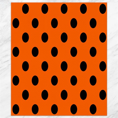 Polka Dots 8.15 x9.66  Canvas - 1