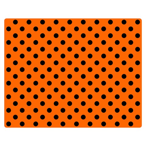 Polka Dots 60 x50  Blanket Front