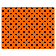 Polka Dots 60 x50  Blanket Back