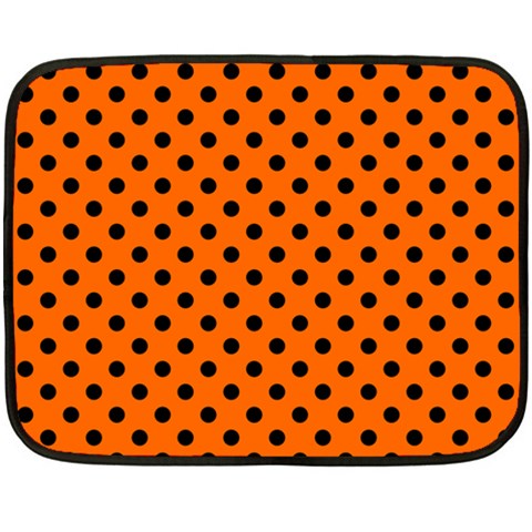Polka Dots 35 x27  Blanket Back