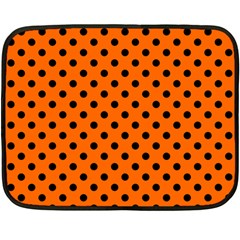 Polka Dots 35 x27  Blanket Back
