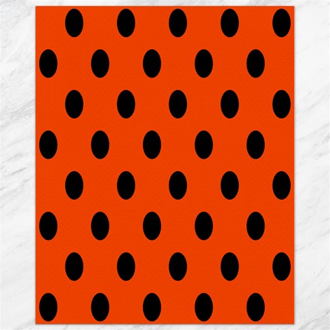 Polka Dots 10.95 x13.48  Canvas - 1