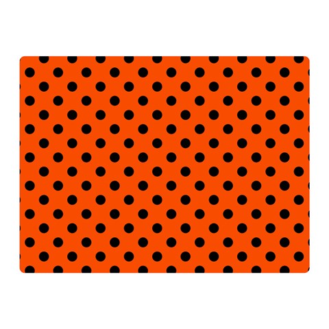 Polka Dots 35 x27  Blanket Front