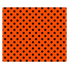 Polka Dots 50 x40  Blanket Back
