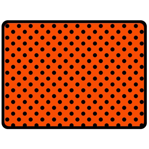 Polka Dots 80 x60  Blanket Front