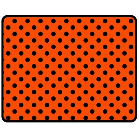 Polka Dots 60 x50  Blanket Front