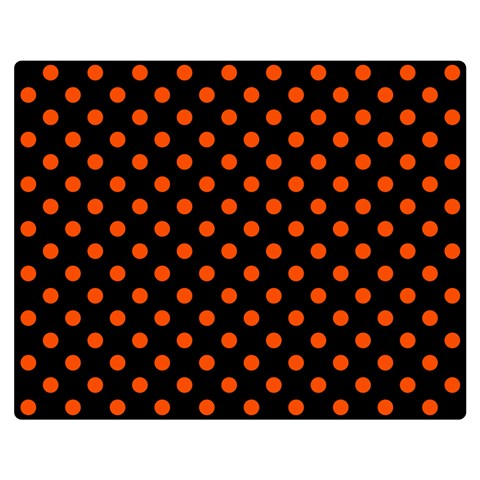 Polka Dots 60 x50  Blanket Front