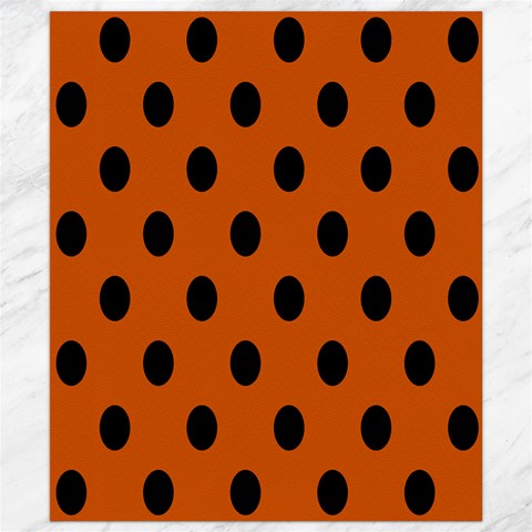 Polka Dots 8.15 x9.66  Canvas - 1