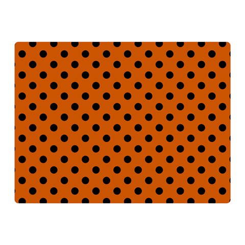 Polka Dots 35 x27  Blanket Front