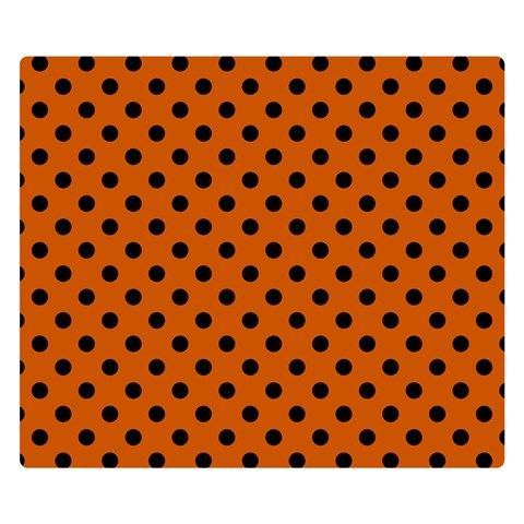 Polka Dots 50 x40  Blanket Front
