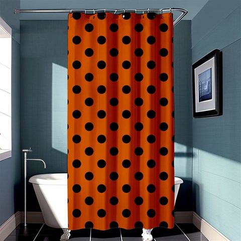 Polka Dots Curtain(36 X72 ) - 33.26 x66.24  Curtain(36 X72 )