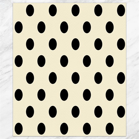 Polka Dots 8.15 x9.66  Canvas - 1