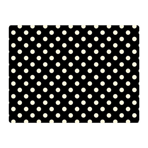 Polka Dots 35 x27  Blanket Front
