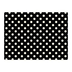 Polka Dots 35 x27  Blanket Back