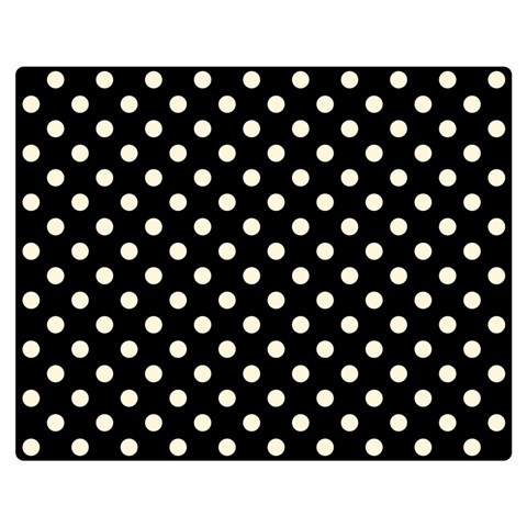 Polka Dots 60 x50  Blanket Back