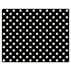 Polka Dots 60 x50  Blanket Back