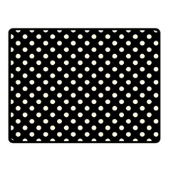 Polka Dots 45 x34  Blanket Back