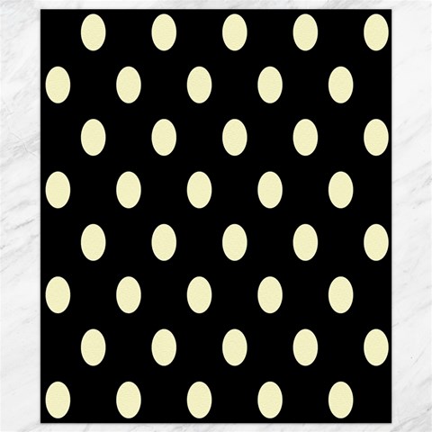 Polka Dots 8.15 x9.66  Canvas - 1