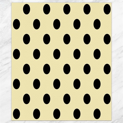 Polka Dots 8.15 x9.66  Canvas - 1