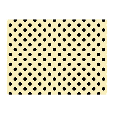 Polka Dots 35 x27  Blanket Front