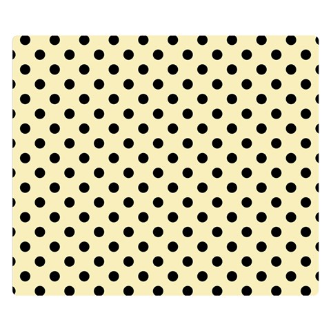 Polka Dots 50 x40  Blanket Front