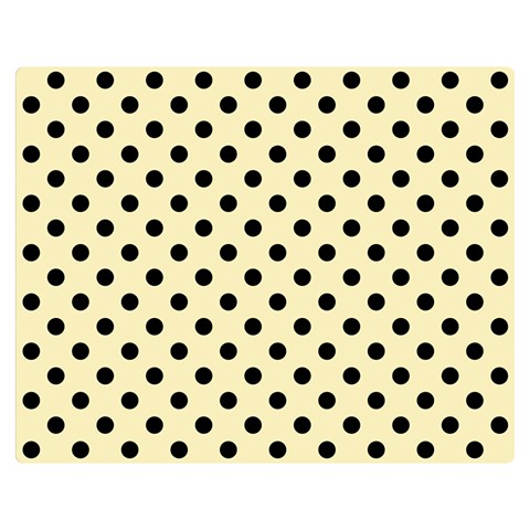 Polka Dots 60 x50  Blanket Front
