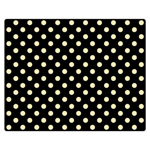 Polka Dots 60 x50  Blanket Front
