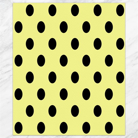 Polka Dots 8.15 x9.66  Canvas - 1