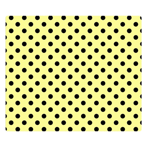 Polka Dots 50 x40  Blanket Back