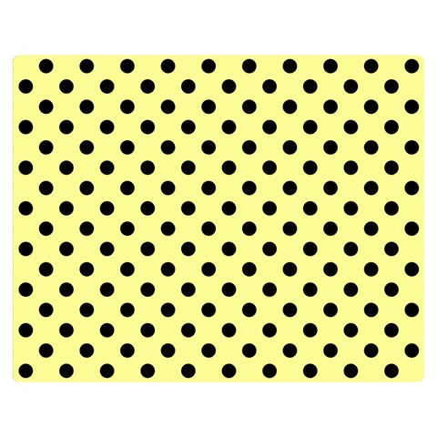 Polka Dots 60 x50  Blanket Back