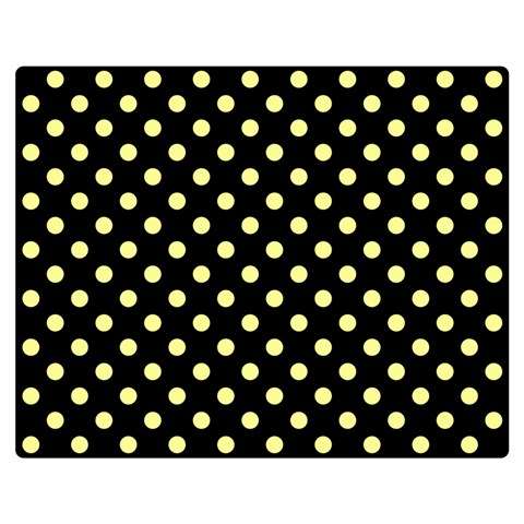 Polka Dots 60 x50  Blanket Front