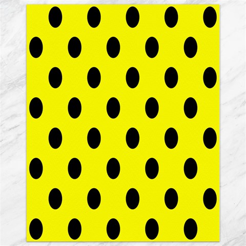 Polka Dots 10.95 x13.48  Canvas - 1