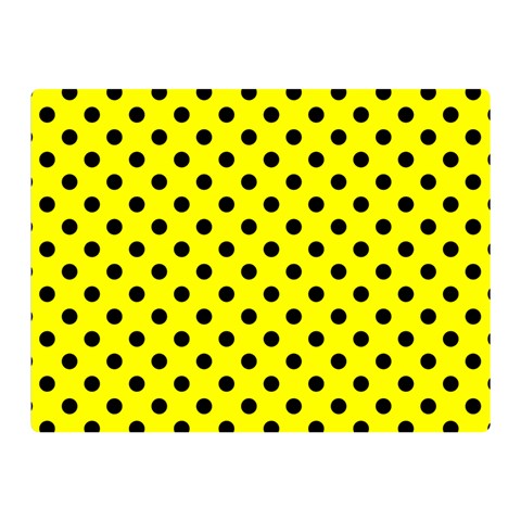 Polka Dots 35 x27  Blanket Front