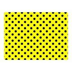 Polka Dots 35 x27  Blanket Back