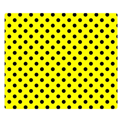 Polka Dots 50 x40  Blanket Back