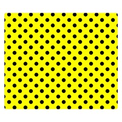 Polka Dots 50 x40  Blanket Back