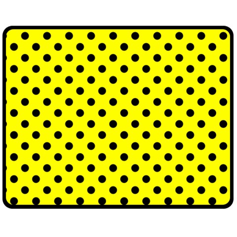 Polka Dots 60 x50  Blanket Front