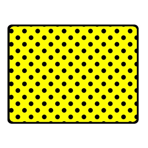 Polka Dots 50 x40  Blanket Front
