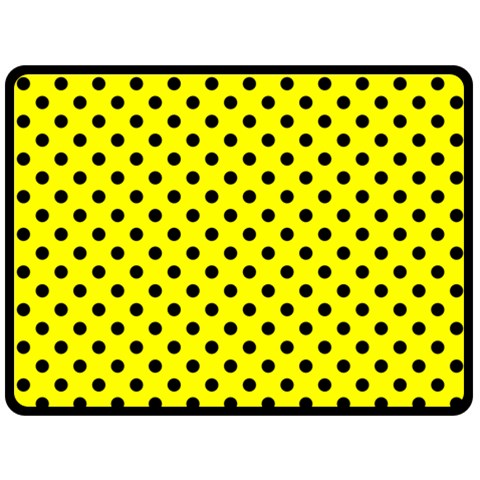Polka Dots 80 x60  Blanket Back