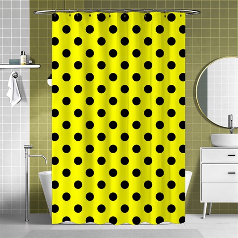 Polka Dots Curtain(48  X 72 ) - 42.18 x64.8  Curtain(48  X 72 )